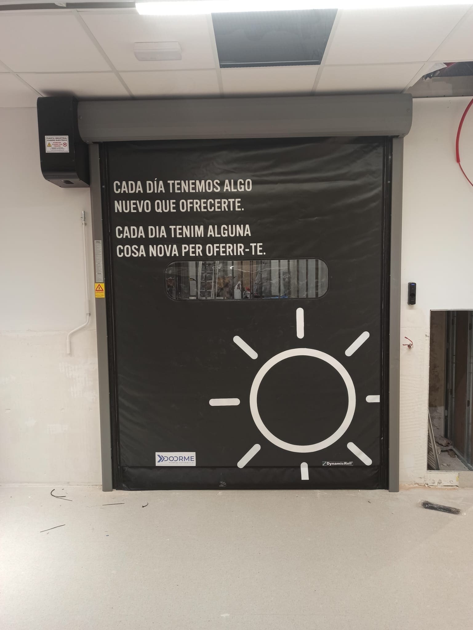 Puertas apilables industriales 4